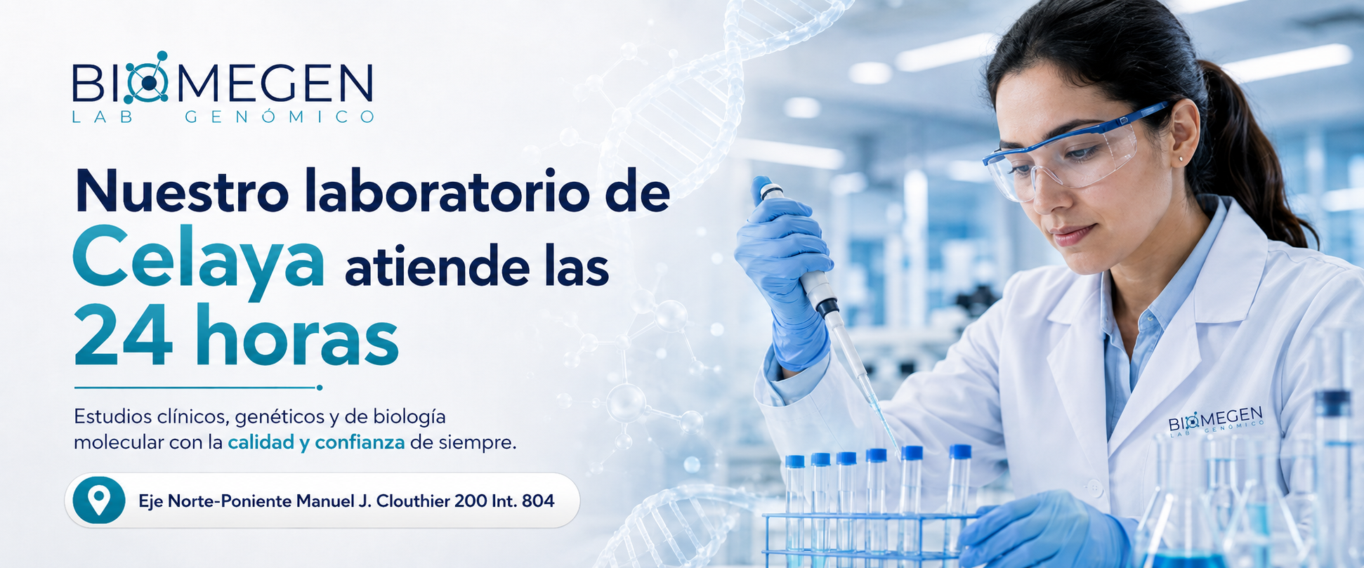 Laboratiorio clínico y molecular Biomegen Celaya 2
